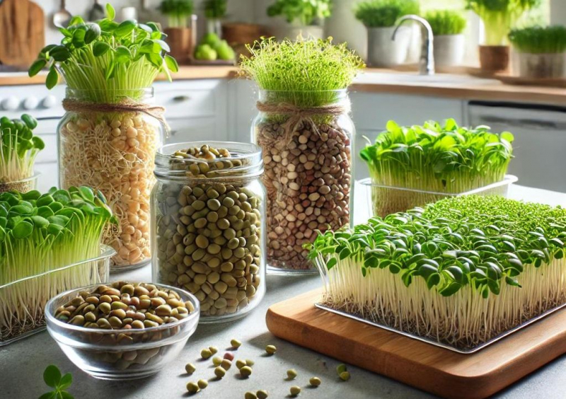 Microgreens ako podpora pre zdravé trávenie